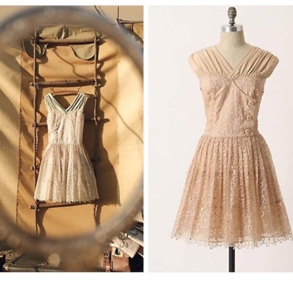 Anthropologie Picture Show Dress